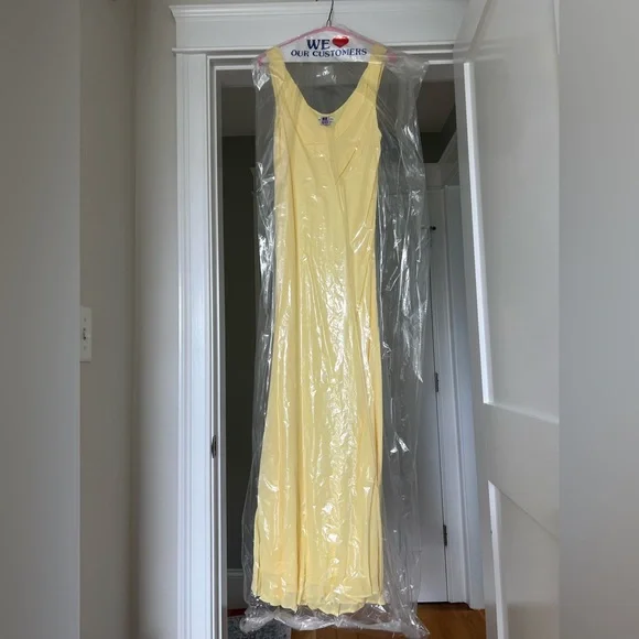 Reformation Emmeline Yellow Dress - Picture 3 of 6